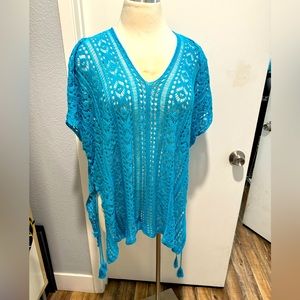 Crochet beach cover up
